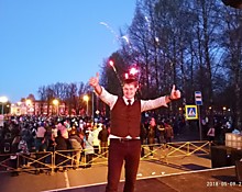В Гатчине после концерта 9 мая 2018г.